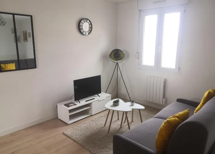 公寓 Le Chaleureux, Accueillant, Gare, Parking Gratuit 勒芒